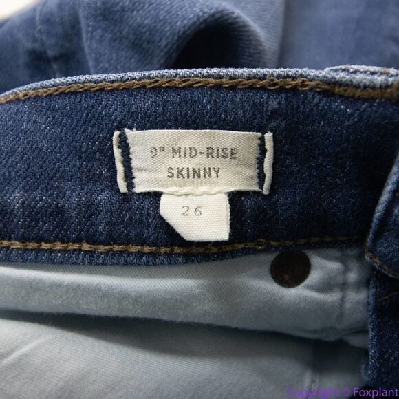 NEW‎ Madewell 9" Mid-Rise Skinny Jeans in Orland Wash: TENCEL™ Denim 26 - Picture 10 of 14